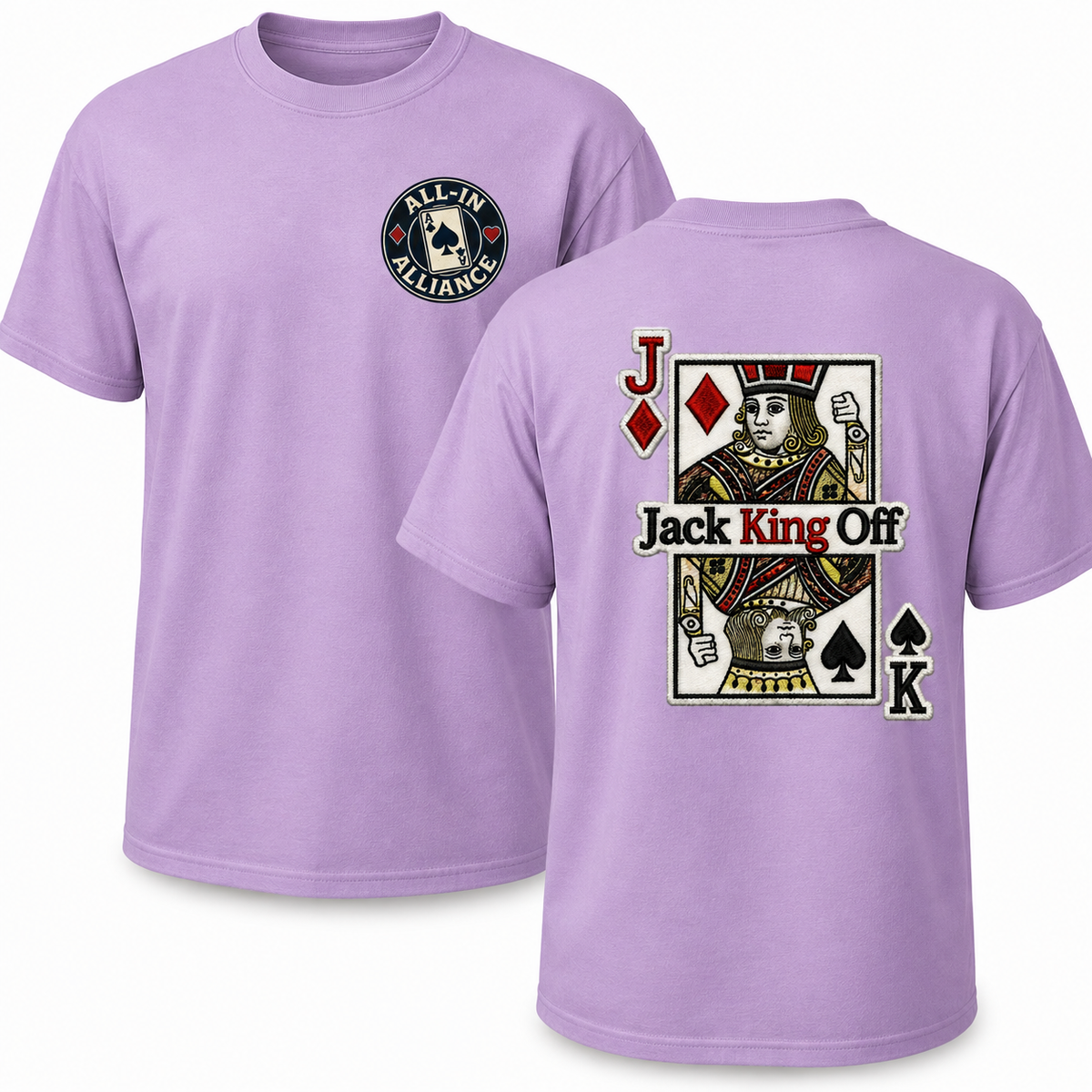Jack King Off – AIA Poker T-Shirt