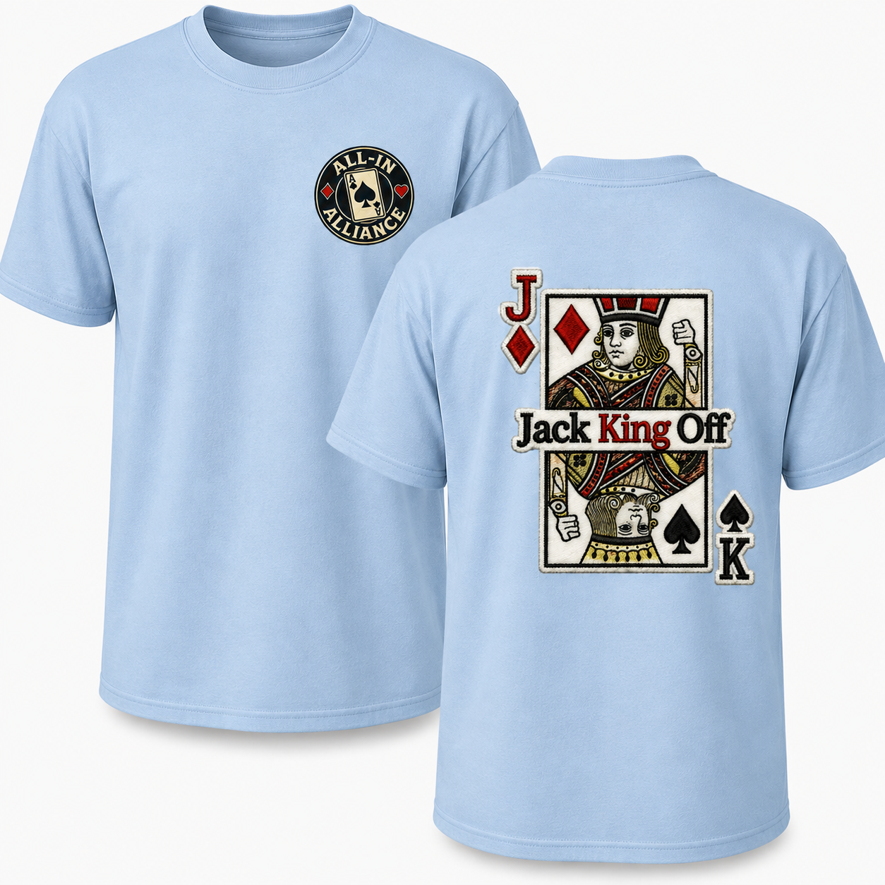Jack King Off – AIA Poker T-Shirt