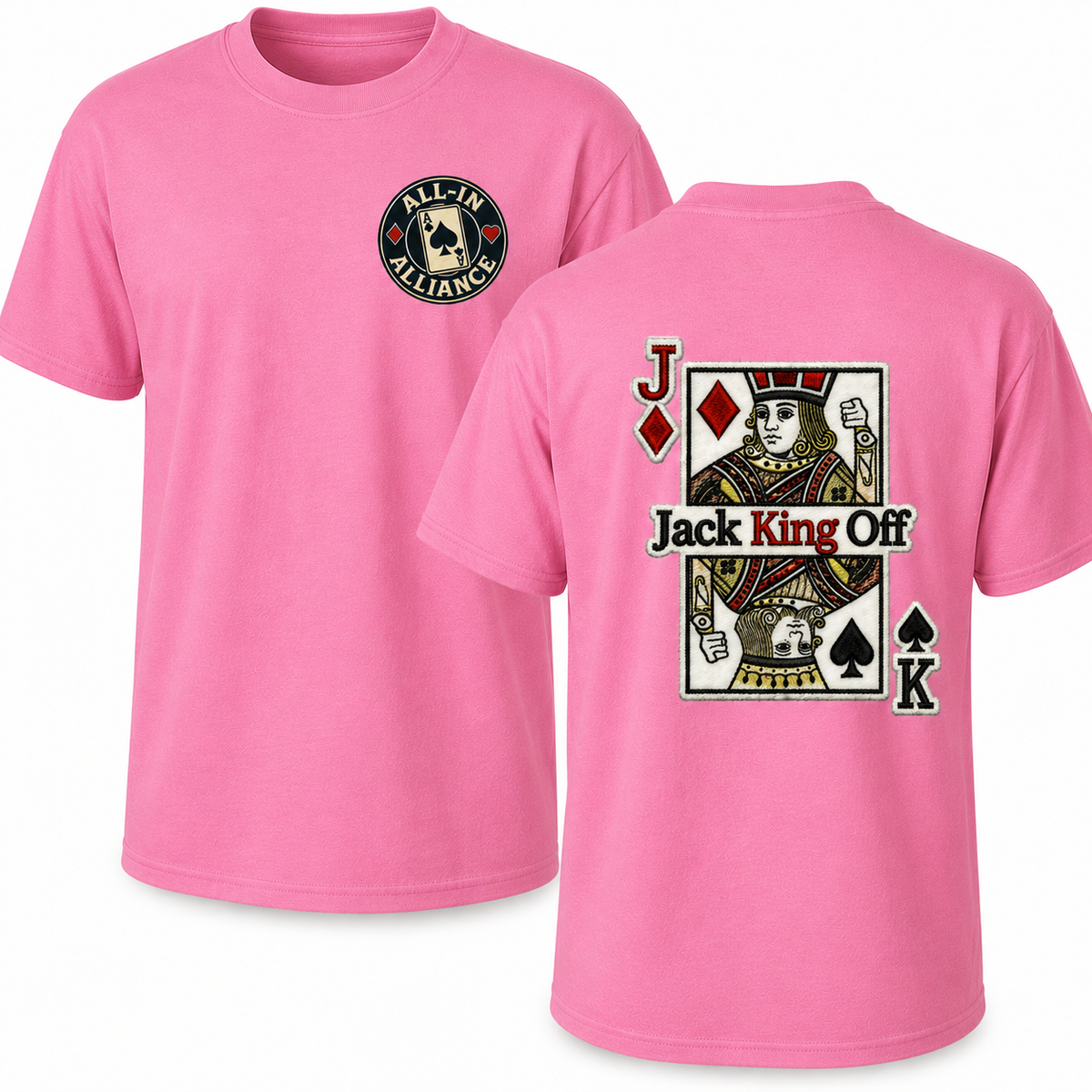 Jack King Off – AIA Poker T-Shirt