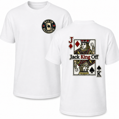 Jack King Off – AIA Poker T-Shirt